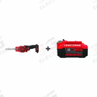 CRAFTSMAN Cordless Band File Kit: V20, Battery Included, 1/2 in Belt Wd, 18 in Belt Lg, 3,950 SFPM (MPN CMCW211B/CMCB204). Key specifications — attr663644: Cordless Belt Sander Kit; attr663651: Cordless; attr663658: Battery Included; attr663659: CMCB204; attr663657: V20; attr663654: (1) Battery; attr663656: 4.0 Ah; attr663661: V20.