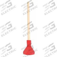 MICHIGAN BRUSH Skive Tool: Skive Tool, Urethane, 11 in Lg, 2 1/4 in Wd, 3/4 in Thick, 1/2 in Dia (MPN MBL330). Key specifications — Color: Red; Material: Urethane; Product Type: Skive Tool; For Use With: Sealer; Brand: MICHIGAN BRUSH.