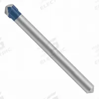 BOSCH Natural Stone Drill Bit: 3/16 in Drill Bit Size, 1 in Max Drilling Dp, 2 in Overall Lg (MPN NS200). Key specifications — attr253610: Natural Stone; attr277139: BOSCH.