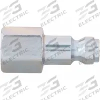 SPEEDAIRE Quick Connect Hose Coupling: 1/4 in Body Size, 1/4 in Hose Fitting Size, FNPT, Female (MPN 30E735). Key specifications — Thread Size: 1/4" -18; Brand: SPEEDAIRE; Hose Fitting Gender: Female.