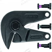 KNIPEX Replacement Concrete Mesh Head: For 7/16 in Max Dia Medium Steel, 3JXJ4 (MPN 71 89 950). Key specifications — attr308360: 3JXJ4; attr324820: KNIPEX.