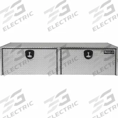 BUYERS PRODUCTS Underbody: Underbody Truck Box, Single Drop-Down Door Door, 18 in Overall Dp - Single Drop-Down Door Boxes
