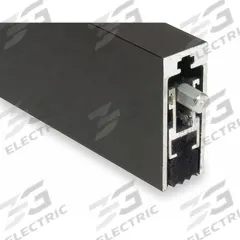 NATIONAL GUARD Automatic Door Bottom: Single Fin Insert, Aluminum, 36 in Lg, 2 5/16 in Wd, Aluminum (MPN 420NHMDKB-3). Key specifications — Brand: NATIONAL GUARD.