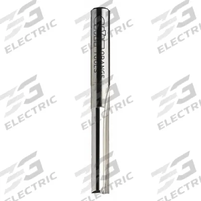CMT Straight Cut Profile Router Bit: Fractional Inch, Carbide, 1/4 in Cutter Dia. - Straight Profile Router Bits