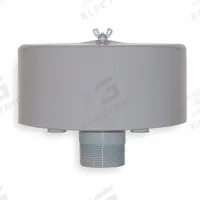 SOLBERG Filter Silencer: 2 in (M)NPT Inlet Size, 135 cfm, 7.25 in Overall Ht, 10 in Outside Dia (MPN FS-31P-200). Key specifications — attr60071: FS-31P-200; attr60074: SOLBERG.