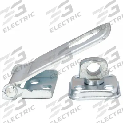 APPROVED VENDOR Hasp: Steel, 1 1/16 in Ht, 3 1/2 in Lg - Conventional Hasps