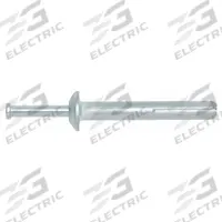 DEWALT Drive Anchor: 1/4 in Dia, 3/4 in Overall Lg, Mushroom, Zamac Alloy, Zinc Plated, 100 PK (MPN 02806-PWR). Key specifications — Brand: DEWALT.