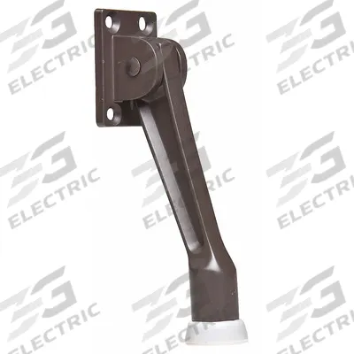 KABA ILCO Lever Door Holder: Door - Mounted, 1 7/16 in Wd, 5 in Overall Ht - Lever Door Holders