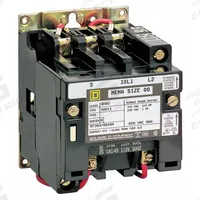 SQUARE D NEMA Magnetic Contactor: Non-Reversing, 3 Poles, NEMA Size 3, 90 A, 240V AC (MPN 8502SEO2V03). Key specifications — Brand: SQUARE D.