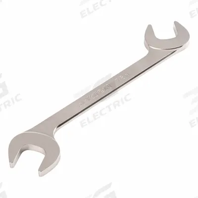 TEKTON Open End Wrench: Chromium Molybdenum Steel, Satin, 7/8 in Head Size - SAE, Double End, Open End Wrenches
