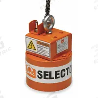 ERIEZ Electromagnetic Lift: Continuous Duty, Round Magnet, 375 lb Max Load Capacity, 24 in Lead Lg (MPN ST-4D). Key specifications — Brand: ERIEZ; Duty Type: Continuous Duty; Includes Lifting Eye: Lifting Eye Included.