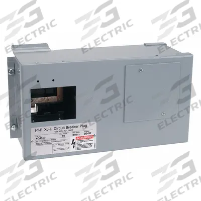 Siemens Bus Plug Enclosure: 50 A Amps, 120/240V AC, XQ - Siemens Nonfusible Bus Plugs