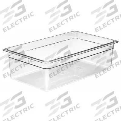 CAMBRO Food Pan: Full Size, Rectangular, 20.6 qt Capacity, NSF Certified - Steam Table Pans