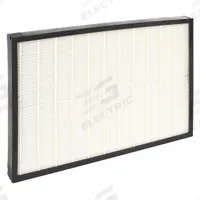 GRAINGER Minipleat Air Filter: 14 in x 20 in x 2 in, Synthetic, Plastic, No Header, MERV 14 (MPN 4YVD4). Key specifications — Brand: GRAINGER; Frame or Header Material: Plastic; Media Material: Synthetic.