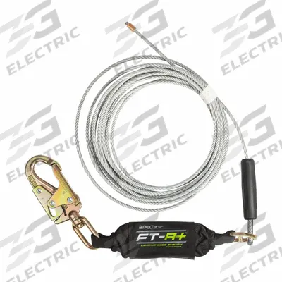 FALLTECH Replacement Cable: Repl Cable, 30 ft Overall Lg - Components & Accessories for Customer-Replaceable Cable
