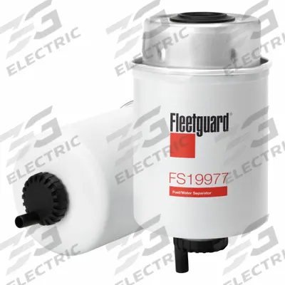 FLEETGUARD Fuel Filter: Cartridge, 6 1/16 in Overall Lg, 2 3/4 in Outside Dia, Diesel Fuel - Can-Type Fuel/Water Separators