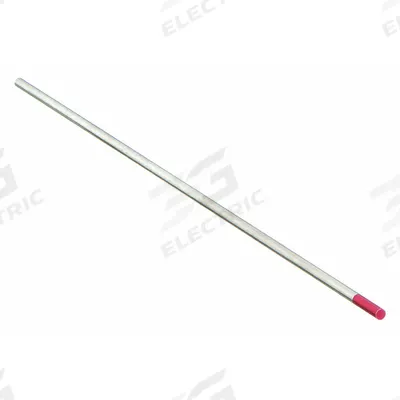 WESTWARD Tungsten Electrode: Thoriated, 0.04 in x 7 in, Red, EWTh-2 - Thoriated Tungsten Electrodes