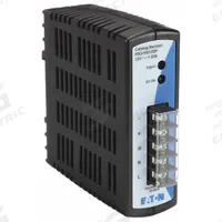 EATON DC Power Supply: DIN Rail, 15 W Output Power - Rated, 1.25 A Current - Output, Single Phase (MPN PSG15E12SP). Key specifications — attr1044898: Single; attr1044874: Plastic; attr1044879: 100 to 240V AC; attr211400: EATON.