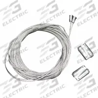 SOUNDTUBE Hanging Kit: 2 in Overall Ht, 20 ft Overall Lg, 48 in Overall Wd, HS42, AC-RSEZ-HH-20. Key specifications — Product Type: Hanging Kit; Manufacturer Part Number: AC-RSEZ-HH-20; Includes: Safety Cable; Compatible with Series: HS42; Brand: SOUNDTUBE.