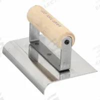 KRAFT TOOL Concrete Sidewalk Edger: Stainless Steel, 6 in Blade Lg, 4 in Blade Wd, Wood (MPN CF907). Key specifications — attr1004985: Edger; attr1004984: KRAFT TOOL; attr1004993: Wood.