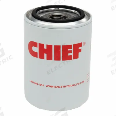 CHIEF Hydraulic Filter Element: 70 gpm Max. Flow, 250 psi Max. Pressure - Replacement Canisters for Return Line Hydraulic Filters