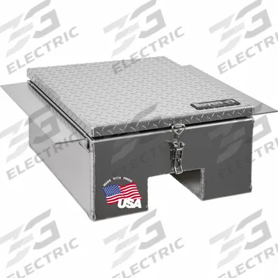 BUYERS PRODUCTS A-Frame: Aluminum, Silver, 12 in Overall Dp, 24 in Overall Ht - In-Frame Step Truck Boxes