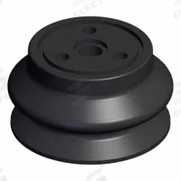 SMC Bellows Pad: Bellows, w/o Adapter, 32 mm Pad Dia, Silicone, Black, 40, 18.5 mm Pad Ht, ZP2 (MPN ZP2-32HBS). Key specifications — attr1019101: ZP2-32HBS; attr1019103: SMC; attr1019107: 40.