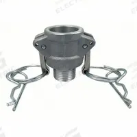 Cam and Groove Coupling: 1/2 in Coupling Size, 1/2 in Hose Fitting Size, 1/2"-14 Thread Size, MNPT (MPN PLE41). Key specifications — Thread Size: 1/2"-14; Fitting Type: MNPT; Gasket Material: Nitrile; Brand: APPROVED VENDOR.