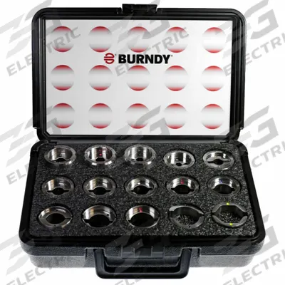 BURNDY Upper and Lower Crimping Die Set: 6 AWG to 750 kcmil Aluminum, YA-A/YS-A - Burndy Replacement Crimping Dies