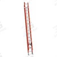 LOUISVILLE LADDER Extension Ladder: 28 ft Ladder Size, Fiberglass, 300 lb Load Capacity, 62 lb Wt (MPN FE7228). Key specifications — Color: Orange; Brand: LOUISVILLE LADDER; Included Features: Mar-Resistant End Caps; Removable Fly: Fixed.