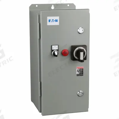 EATON Combination Motor Starter: 3 Poles, Circuit Breaker, 12 A, 240V AC Coil - Circuit Breaker Starters with Thermal Overloads