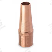 MILLER ELECTRIC Nozzle: FasTip, 1/2 in, Tapered, Copper (MPN 209036). Key specifications — Insulation Type: Insulator Sold Separately; Duty Rating: Standard Duty; For Contact Tip Series: FasTip; Manufacturer Part Number: 209036; Brand: MILLER ELECTRIC.