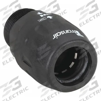 TRANSAIR Push-Fit Adapter Fitting: 1 in OD x 1 in Pipe Size, Push-to-Connect x MNPT - Polyamide Tube Fittings for Compressed Air Systems