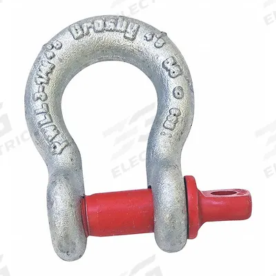 CROSBY Anchor Shackle: Anchor Shackle, 1,000 lb Working Load Limit - Anchor Shackles for Lifting
