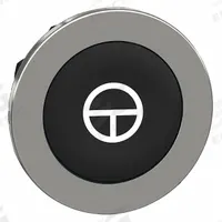 SCHNEIDER ELECTRIC Push Button Head: 30 mm Panel Size, Non-Illuminated, Metallic, T, Black (MPN ZB4FA245). Key specifications — Manufacturer Part Number: ZB4FA245; Compatible Operator Illumination: Non-Illuminated; Compatible with Series: XB4; Head Attachment Type: Screw-On; Head Material: Metal; Brand: SCHNEIDER; Legend: T.