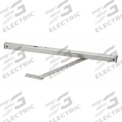 Overhead Door Holder: Overhead - Mounted, 1 in Wd, 3 1/4 in Overall Ht, Stainless Steel (MPN 904H-US32D). Key specifications — Brand: GLYNN-JOHNSON; Color: Gray.