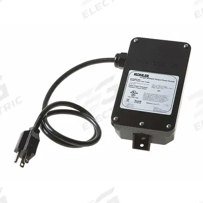 KOHLER Power Supply: For Insight Series, Plastic, Unfinished, 7 5/16 in Overall Lg - Faucet Sensor Battery Packs & Power Supplies
