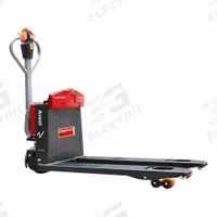 DAYTON Electric Pallet Jacks: 3,300 lb, 45 in L x 27 in W Fork Dim, 27 in, 15 in, Std Fork, Steel (MPN PJE33-2745). Key specifications — Brand: DAYTON; Width Across Forks: 27 in; Battery Voltage: 24V; Width Between Forks: 15 in.
