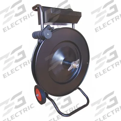 MIP Dispenser,Regular Duty,for Oscillated Wo: 1/2 in Min. Strapping Wd - Strapping Carts for Plastic & Steel Strapping