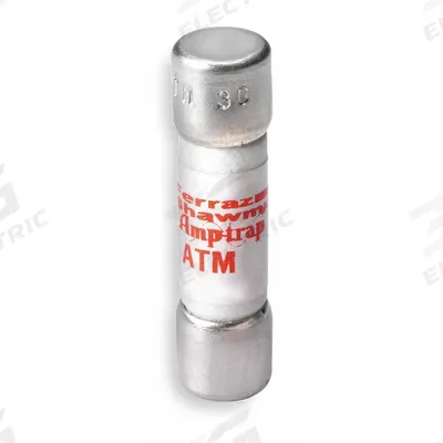 MERSEN Fuse: ATM Series, Midget, Fast-Acting, 20 A, 600 V AC, 600 V DC - Fast-Acting Cylindrical Fuses