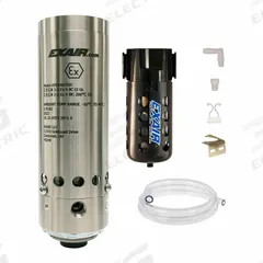 EXAIR Vortex Cooler Kit: NEMA 4X, 30 scfm Max Flow Rate, 2,000 BtuH Cooling Capacity, 1/4 in FNPT (MPN ATEX4730SS). Key specifications — attr1314459: Continuous Operation; attr294757: EXAIR.