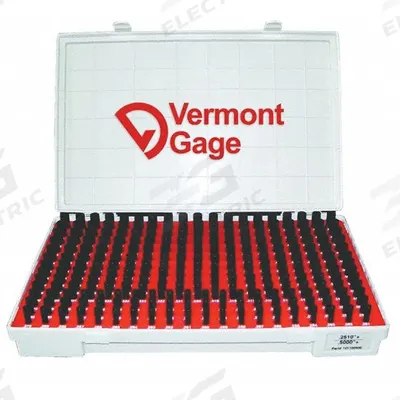 VERMONT GAGE Pin Gauges: No-Go (Minus), 14 mm to 16.48 mm, 0.01 mm Dia Increment - No-Go (Minus) Pin Gauge Sets - Black Oxide Finish