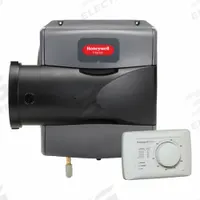 Duct Mount Humidifier: Bypass, 12 gal Daily Humidification Output, 20% Humidity Setting - Min (MPN HE100A1000). Key specifications — Brand: HONEYWELL HOME.