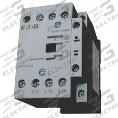 EATON IEC Magnetic Contactor: Non-Reversing, 4 Poles, 4NO Contacts, 18 A, 24V DC Coil (MPN XTCF032C10TD). Key specifications — Brand: EATON; Integrated Surge Suppression: Yes.