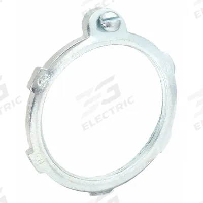 RACO Grounding LockNut for Threaded RMC/IMC: 1/2 in Trade Size, Steel, Zinc Plated - Grounding Locknuts for Threaded Conduit (RMC/IMC)