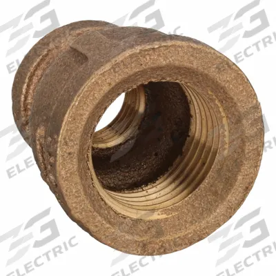 APPROVED VENDOR Metal Pipe Straight: Straight, 1/2 in x 1/4 in, Class 125, None Brass - Threaded Low-Pressure Pipe Fittings for Potable Water
