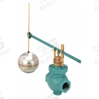 KECKLEY Float Valve Assembly: For Water Media, Angle Valve Body, Cylindrical, Horizontal Piping, Adj (MPN 27SG/IB). Key specifications — Body Material: Iron; Mounting: Horizontal Piping; Arm Adjustability: Adjustable; Brand: KECKLEY; Flow Rate: 384 gpm @ 40 psi; For Media: Water; Rod Thread: 5/16"-18; Valve Series: 7.
