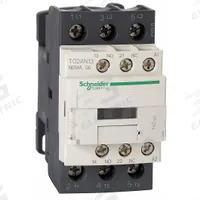 SCHNEIDER NEMA Magnetic Contactor: Non-Reversing, 3 Poles, NEMA Size 00, 9 A, 24V AC (MPN T02AN13B7). Key specifications — Brand: SCHNEIDER.
