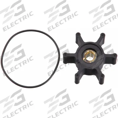 MILWAUKEE Flexible Impeller: Mfr Part # 49-16-2771, Buna-N, Flex Impeller Utility Pump - Impellers for Dewatering & Wastewater Pumps