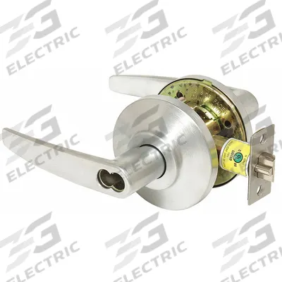 BEST Door Lockset: Storeroom Lever Locksets, Chrome, ADA Compliant